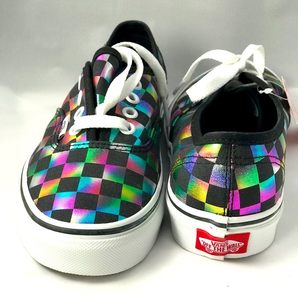 Vans Shoes - NWOB💥Vans Doheny Iridescent Checkerboard Sneakers